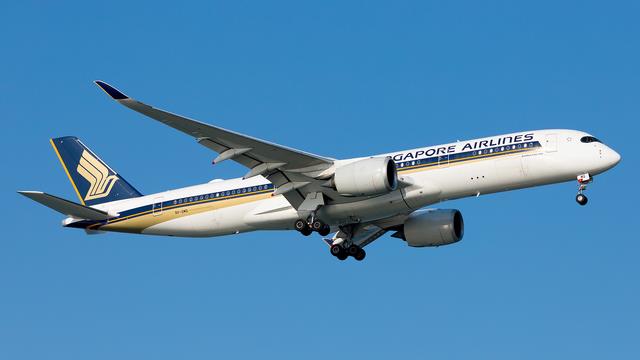 9V-SMQ:Airbus A350:Singapore Airlines